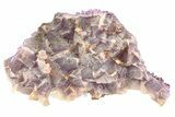 Purple Amethyst Pseudomorph After Barite - Turkey #301751-1